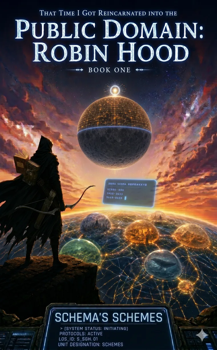 Cover — That Time I Got Reincarnated into the Public Domain: Robin Hood — Book One